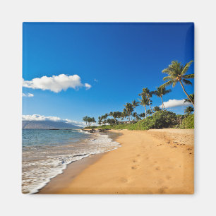 Tropical Beaches   Wailea, Maui, Hawaii Magnet