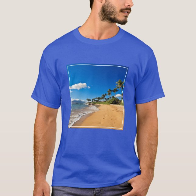 Tropical Beaches | Wailea, Maui, Hawaii T-Shirt (Front)