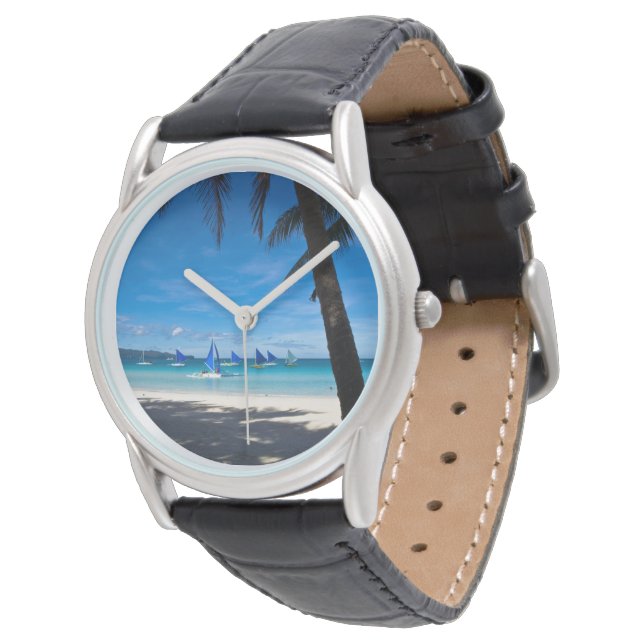 Tropical Beaches | White Beach Boracay Philippines Watch (Angled)