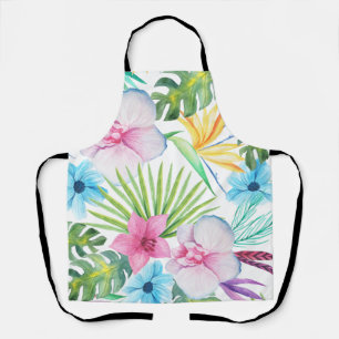 Tropical Bird Art Apron