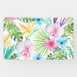 Tropical Bird Art Banner