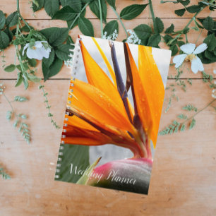Tropical Bird of Paradise Floral Wedding Planner
