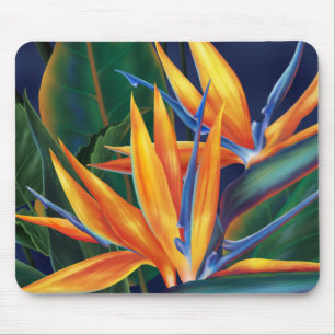 Tropical Bird of Paradise Mousepad
