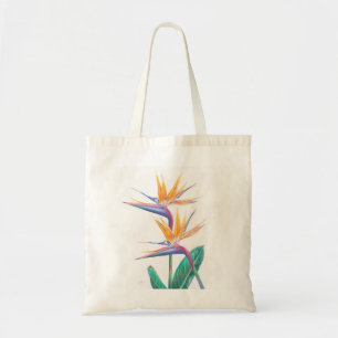Tropical Bird of Paradise Tote Bag