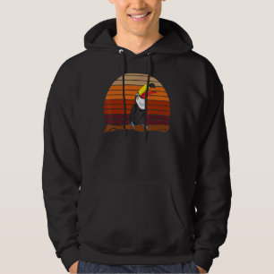 Tropical Bird Rainforest Animal Retro Toucan 1 Hoodie