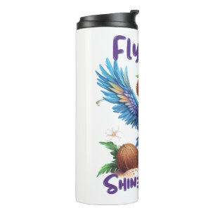 Tropical Bird Thermal Tumbler