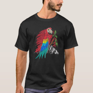 Tropical Bird Watching Jungle Animal Colourful Mac T-Shirt