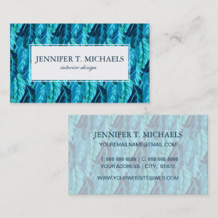 Tropical Birds Business Card