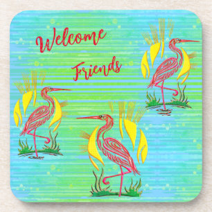 Tropical Birds Coaster