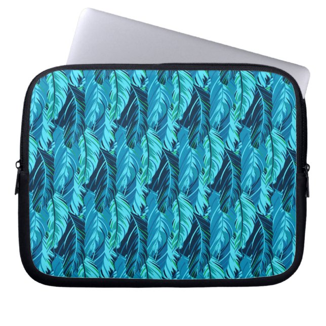 Tropical Birds Laptop Sleeve (Front)