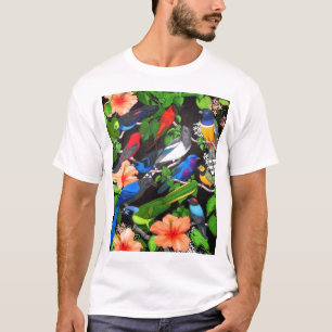 Tropical Birds of Mexico T Shirt