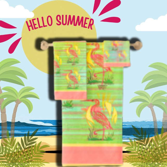 Tropical Birds Towel (Creator Uploaded)