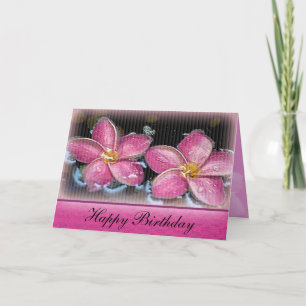 Tropical Birthday Card