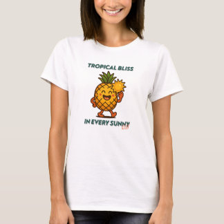 Tropical Bliss In Every Sunny Kiss T-Shirt