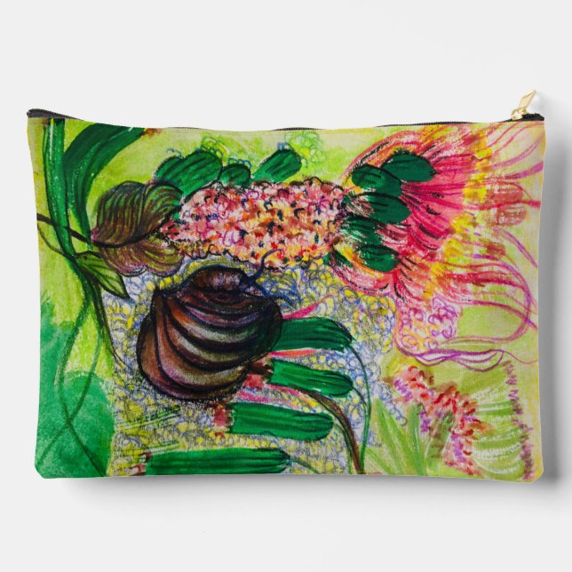 Tropical Bloom Art Print Cut Sew Bag (Back)