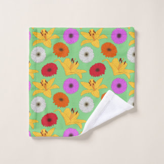 Tropical Blossom Bath Towel Set