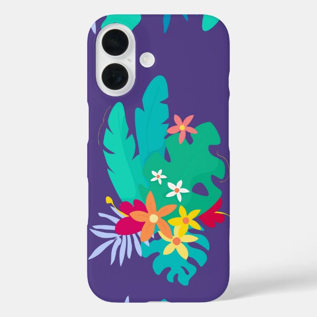 Tropical Blossom Case-Mate iPhone Case (Back)