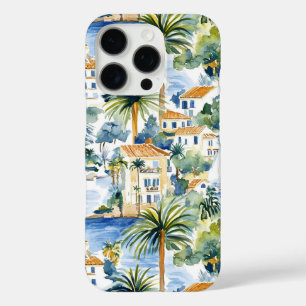 Tropical Blue Mediterranean iPhone 16 Pro Case