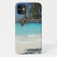 Tropical Blue Ocean Beach Scene Photo