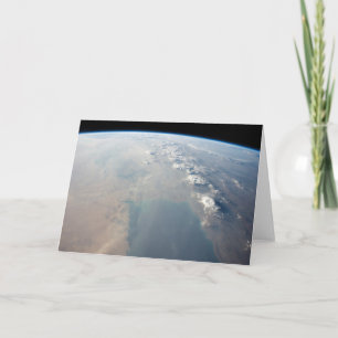 Tropical Blue Waters Of The Persian Gulf. 2 Card