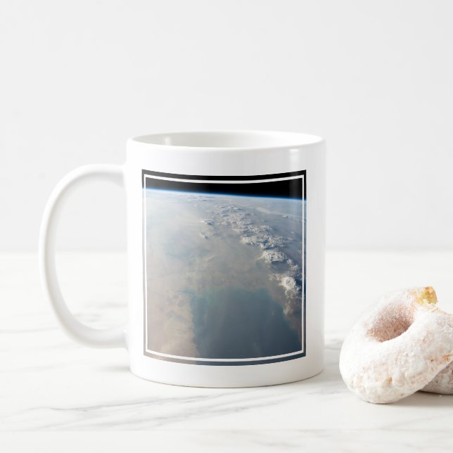 Tropical Blue Waters Of The Persian Gulf. 2 Coffee Mug (With Donut)