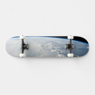 Tropical Blue Waters Of The Persian Gulf. 2 Skateboard