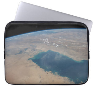 Tropical Blue Waters Of The Persian Gulf. Laptop Sleeve