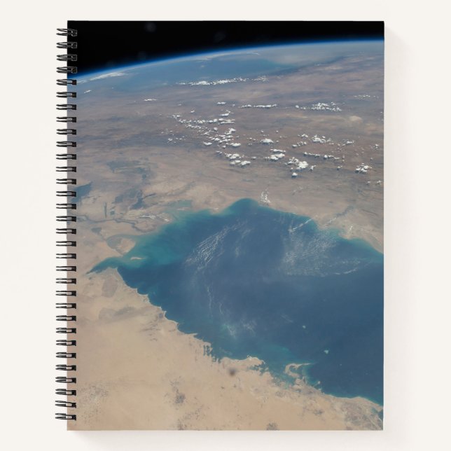Tropical Blue Waters Of The Persian Gulf. Notebook (Front)