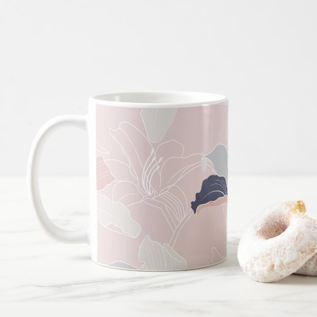 Tropical Blush Mug (With Donut)