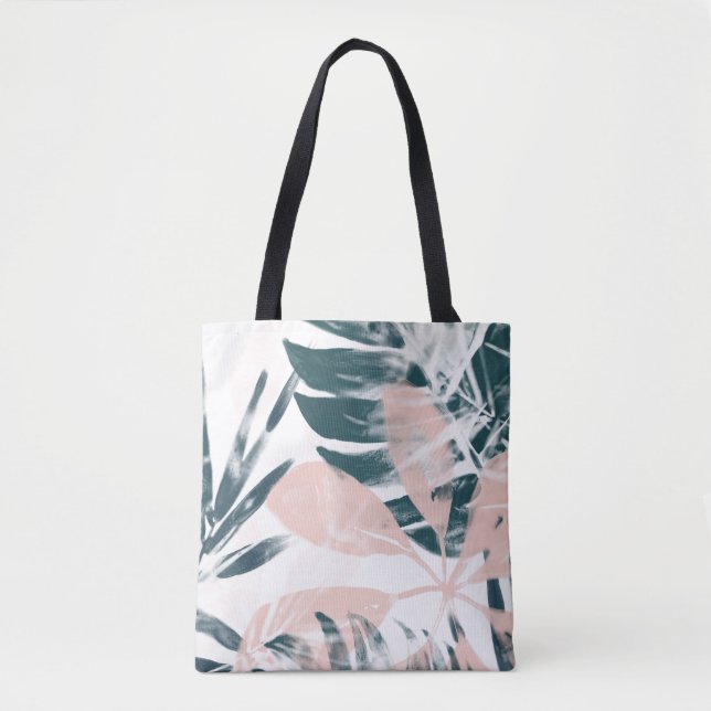 Tropical Blush Tote Bag (Front)