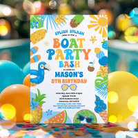  Tropical Boat Lake Ocean Marina Birthday Party