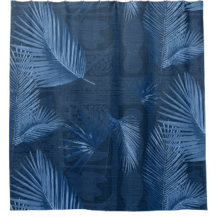 Tropical Boho Shower Curtain