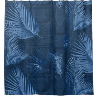 Tropical Boho Shower Curtain