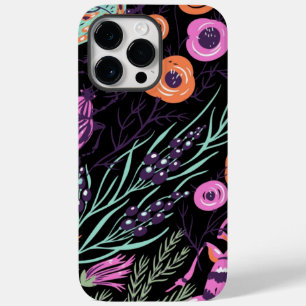 Tropical Botanical and Bugs Colorful Abstract Art Case-Mate iPhone 14 Pro Max Case