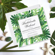 Tropical Botanical Bachelorette Weekend Itinerary