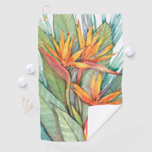 Tropical Botanical Paradise II Golf Towel