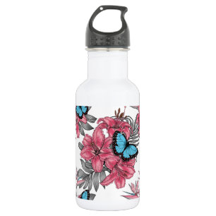 Tropical bouquet 532 ml water bottle