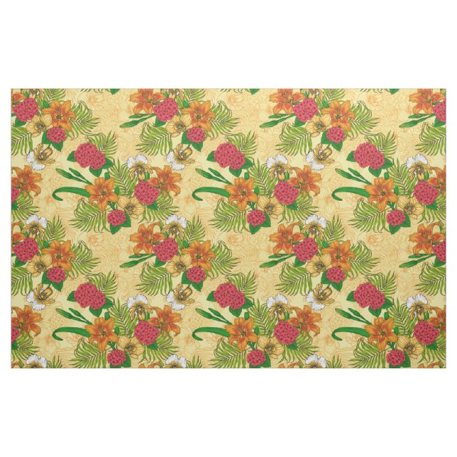 Tropical bouquet fabric (Fat Quarter)