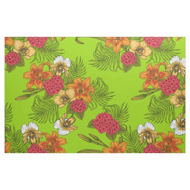 Tropical bouquet fabric (Fat Quarter)