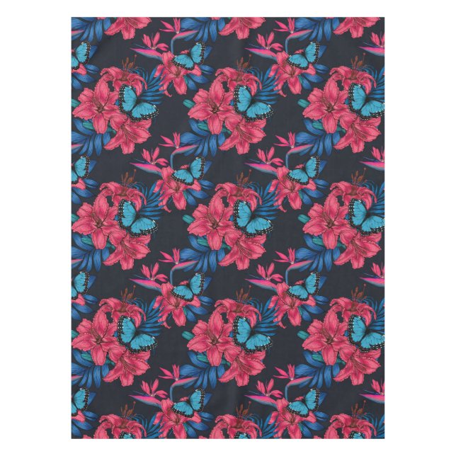 Tropical bouquet tablecloth (Front)