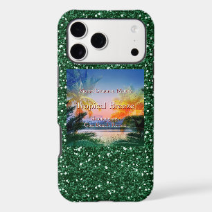 Tropical Breeze Goa Beach Faux Glitter