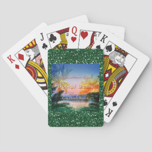Tropical Breeze Goa Beach Playing Cards