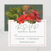 Tropical Breeze Lush Botanical RSVP