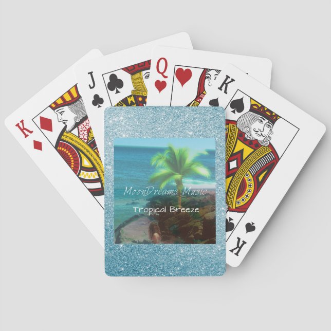 Tropical Breeze Playing Cards (Back)