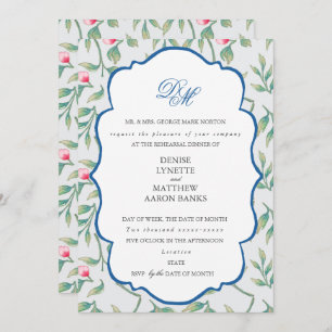 Tropical Breeze Rehearsal Dinner Invitation
