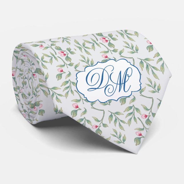 Tropical Breeze Wedding Keepsake Neck Tie (Rolled)