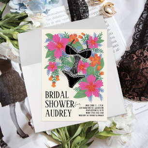 Tropical Bridal Lingerie Shower Invitation
