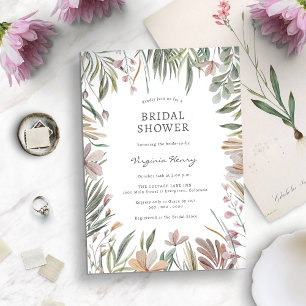 Tropical Bridal Shower Invitation