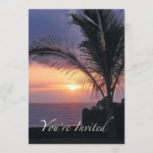 Tropical Bridal Shower Invitation