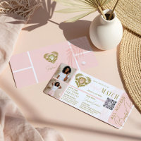 Tropical Bridal Shower Pickleball Party Ticket